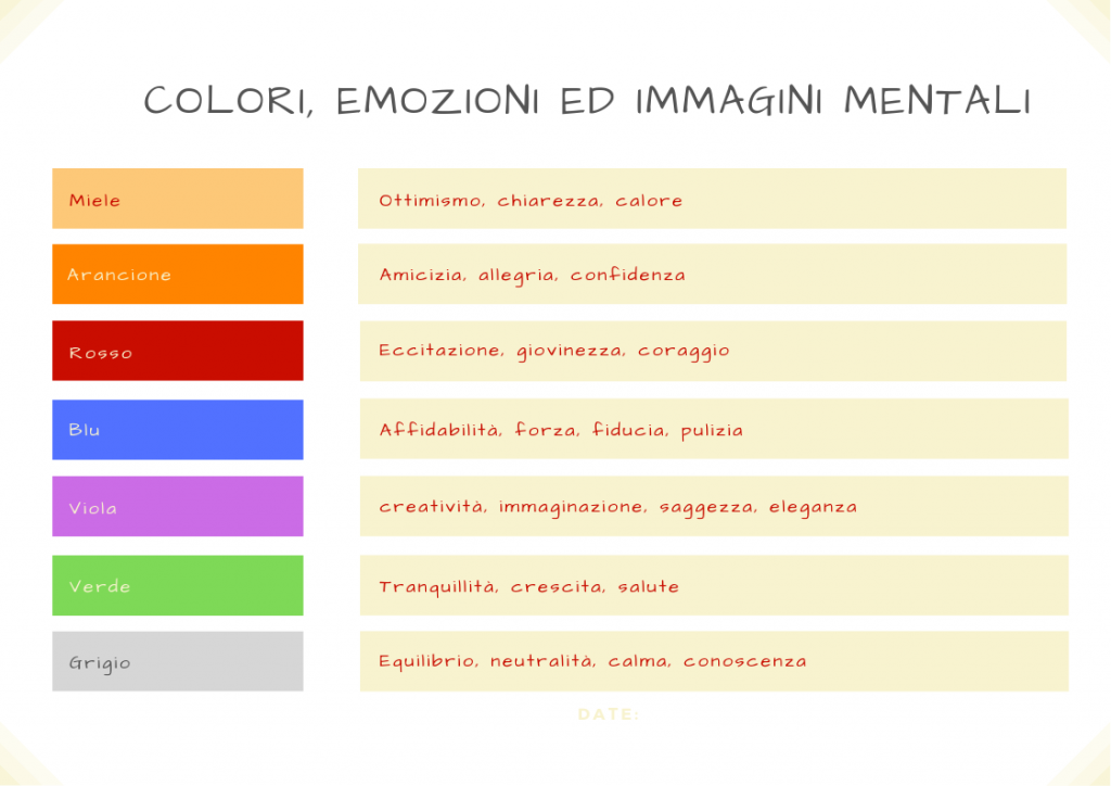 colori ed emozioni