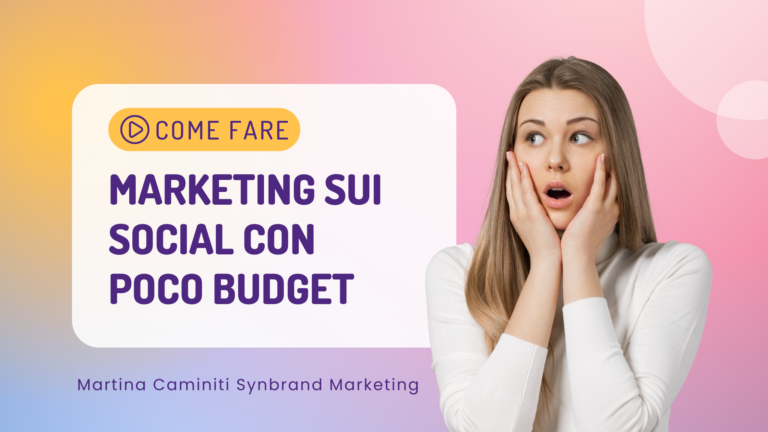 Marketing sui social con poco budget